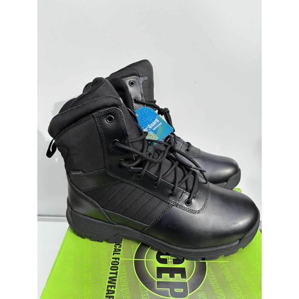 Interceptor Men's Jarrett Zippered 8” Soft Toe Tactical Boots Size 13 Brand New!